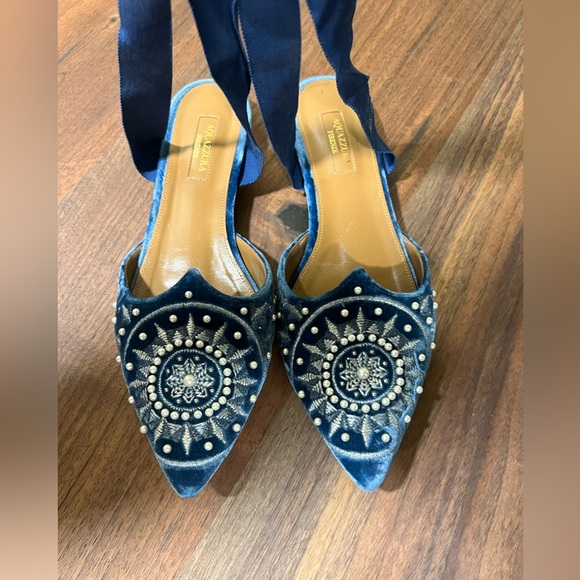 Aquazzura Couturier Mule with Tie Strap - Picture 8 of 11